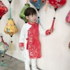 KUBIN Áo Dài Cách Tân Bé Trai Gâm Rồng Cao Cấp Size 8‑40kg Giá 75.000 VNĐ 2