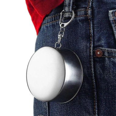 KUNHEV Cốc gấp du lịch thép không gỉ di động, nhẹ, bền, giá ưu đãi 62.260₫