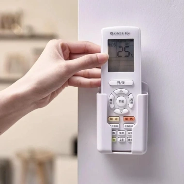 KUNHEV Giá đỡ điều khiển từ xa, hộp lưu trữ dính, treo TV & điều hòa không đục lỗ, kèm cắm điện thoại – 28,490đ