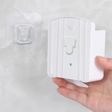 KUNHEV Giá đỡ điều khiển từ xa, hộp lưu trữ dính, treo TV & điều hòa không đục lỗ, kèm cắm điện thoại – 28,490đ