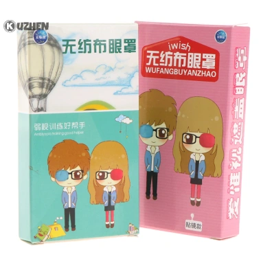 Kuzhen 6 miếng dán mắt trẻ em - Hộp chăm sóc thị lực, tắc nghẽn, giá 69.740₫