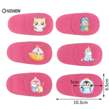 Kuzhen 6 miếng dán mắt trẻ em - Hộp chăm sóc thị lực, tắc nghẽn, giá 69.740₫