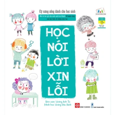 Kỹ năng sống 6-12 tuổi Hoàng Anh Tú: Cảm ơn, xin lỗi, in màu, 2 cuốn lẻ 73.500₫ 9