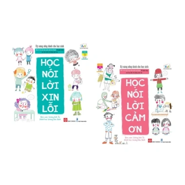 Kỹ năng sống 6-12 tuổi Hoàng Anh Tú: Cảm ơn, xin lỗi, in màu, 2 cuốn lẻ 73.500₫ 10