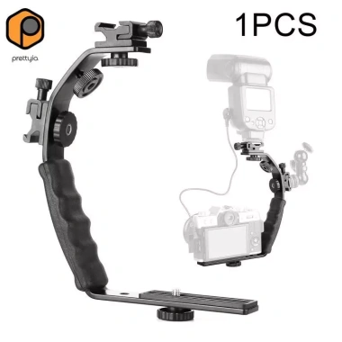 L-Bracket Giá Đỡ Máy Ảnh Đa Năng 1/4 Inch - Đệm Tay Cầm, Vít Chân Kép Flash, Giá 195.800₫ 6