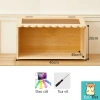 L11 Lồng gỗ mặt mica cho hamster, guinea pig, thỏ, sóc, chinchilla – Giá 380.000 VND giảm 110.200 VND 4