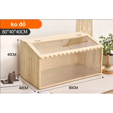 L11 Lồng gỗ mặt mica cho hamster, guinea pig, thỏ, sóc, chinchilla – Giá 380.000 VND giảm 110.200 VND 10 L11 Lồng gỗ mặt mica cho hamster, guinea pig, thỏ, sóc, chinchilla – Giá 380.000 VND giảm 110.200 VND 10
