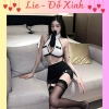 L83 Cravat Cosplay Học Sinh Nữ Cảnh Sát - Váy Ngủ Nàng Thư Ký Sexy, Giá 129k 3