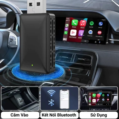 L9 CarPlay - Hỗ trợ 98% Xe có CarPlay/Android Auto, Cắm ngay - 346.000đ