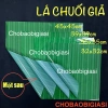 Lá chuối giả 1kg 35x35cm 120 lá cho gói chả, nem, bánh chưng, không biến dạng khi hấp luộc 113.979₫ 9