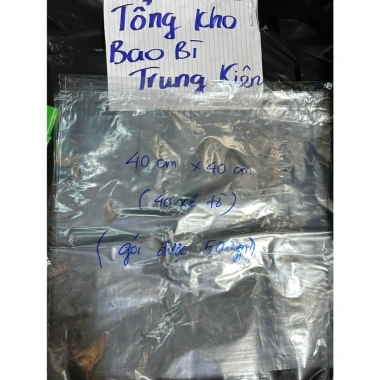 Lá chuối giả 1kg bọc nilong xé tờ thay thế lá chuối gói giò chả, giá chỉ 65.000 VND, tổng kho sỉ bao bì Trung Kiên
