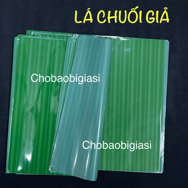 Lá chuối giả 1kg size 39x39cm khoảng 95 lá gói chả, nem, bánh chưng không biến dạng khi hấp - Giá ưu đãi 113.979đ 2 Lá chuối giả 1kg size 39x39cm khoảng 95 lá gói chả, nem, bánh chưng không biến dạng khi hấp - Giá ưu đãi 113.979đ 2