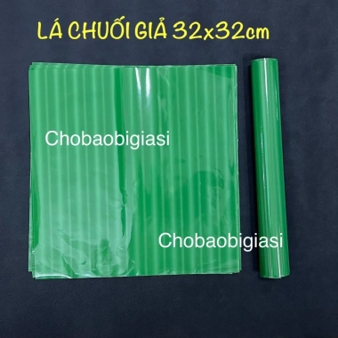 Lá chuối giả 1kg size 39x39cm khoảng 95 lá gói chả, nem, bánh chưng không biến dạng khi hấp - Giá ưu đãi 113.979đ 10 Lá chuối giả 1kg size 39x39cm khoảng 95 lá gói chả, nem, bánh chưng không biến dạng khi hấp - Giá ưu đãi 113.979đ 10