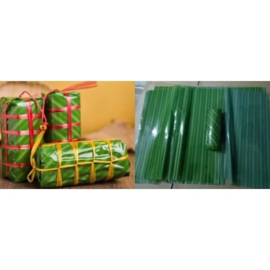 Lá chuối giả 500g-1kg chuẩn loại 1, chịu nhiệt tốt, dùng gói giò, nem chua, bánh chưng - Giá 85.000 VNĐ 7
