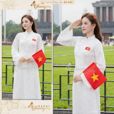 Lá Cờ Đỏ Sao Vàng Thêu Sẵn PKAD11 – Đính Quần Áo Dài Cách Tân Nữ Truyền Thống, Nhiều Kích Thước, Giá 14,307₫ 2