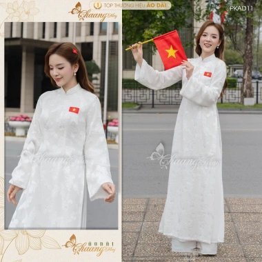 Lá Cờ Đỏ Sao Vàng Thêu Sẵn PKAD11 – Đính Quần Áo Dài Cách Tân Nữ Truyền Thống, Nhiều Kích Thước, Giá 14,307₫ 8