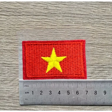 Lá cờ đỏ sao vàng thêu ủi nhiệt gắn kẹp tóc, vá áo rách giá 4,450₫ 9 Lá cờ đỏ sao vàng thêu ủi nhiệt gắn kẹp tóc, vá áo rách giá 4,450₫ 9