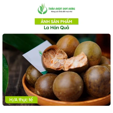 La Hán Quả Khô Nguyên Trái Loại 1 - Quả Tròn Đều, Thơm Ngọt, Giá 48.000đ