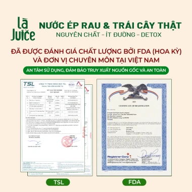Là Juice Voucher 93K: Mua 4 lon tặng 2 lon detox trái cây ngọt tự nhiên, 194.900₫