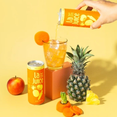 Là Juice Voucher 93K: Mua 4 lon tặng 2 lon detox trái cây ngọt tự nhiên, 194.900₫