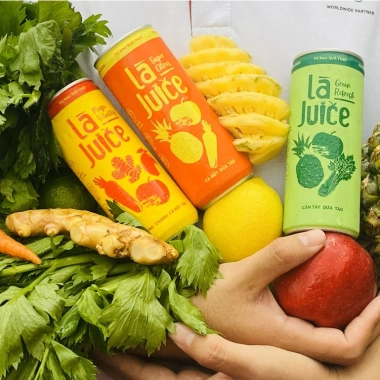 Là Juice Voucher 93K: Mua 4 lon tặng 2 lon detox trái cây ngọt tự nhiên, 194.900₫