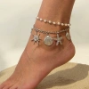 Lắc Chân Boho Summer Kim Loại Charm Tự Do Phóng Khoáng - Giảm Giá 79.200đ 3