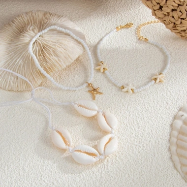 Lắc Chân Boho Summer Kim Loại Charm Tự Do Phóng Khoáng - Giảm Giá 79.200đ
