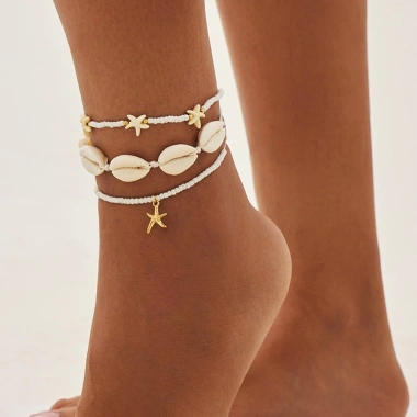Lắc Chân Boho Summer Kim Loại Charm Tự Do Phóng Khoáng - Giảm Giá 79.200đ 5 Lắc Chân Boho Summer Kim Loại Charm Tự Do Phóng Khoáng - Giảm Giá 79.200đ 5