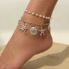 Lắc Chân Boho Summer Kim Loại Charm Tự Do Phóng Khoáng - Giảm Giá 79.200đ 10