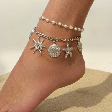 Lắc Chân Boho Summer Kim Loại Charm Tự Do Phóng Khoáng - Giảm Giá 79.200đ 10 Lắc Chân Boho Summer Kim Loại Charm Tự Do Phóng Khoáng - Giảm Giá 79.200đ 10