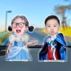 Lắc đầu đồ trang trí tùy chỉnh cặp đôi bé avatar DIY - Nội thất ô tô, món quà âm nhạc, giảm còn 49.107₫ 2