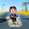 Lắc đầu đồ trang trí tùy chỉnh cặp đôi bé avatar DIY - Nội thất ô tô, món quà âm nhạc, giảm còn 49.107₫ 6