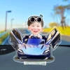 Lắc đầu đồ trang trí tùy chỉnh cặp đôi bé avatar DIY - Nội thất ô tô, món quà âm nhạc, giảm còn 49.107₫ 8
