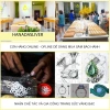 Lắc tay bạc 925 Hanada Trái Tim Vô Cực Đính Đá Lấp Lánh Vòng tay dây rút 9