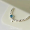 Lắc tay bạc Blue Sapphire 21cm - Đá xanh lung linh, giá ưu đãi 869.000₫ 3