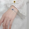 Lắc tay bạc Blue Sapphire 21cm - Đá xanh lung linh, giá ưu đãi 869.000₫ 4