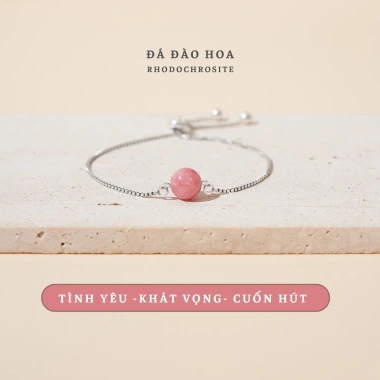 Lắc tay bạc đá thạch anh phong thủy – Vòng tay tiểu thư xinh xắn may mắn, tình yêu Udumbara – Giá chỉ 373,365₫