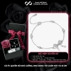 Lắc tay bạc KYDOPAL charm nơ đính đá cá tính 925 - Giá ưu đãi 610k HCM Hỏa Tốc