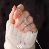 Lắc tay bạc KYDOPAL charm nơ đính đá cá tính 925 - Giá ưu đãi 610k HCM Hỏa Tốc 3