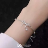 Lắc tay bạc KYDOPAL charm nơ đính đá cá tính 925 - Giá ưu đãi 610k HCM Hỏa Tốc 4