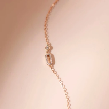 Lắc tay bạc mạ vàng 14K LAVESTA LAV081 Rincy – Thanh lịch, hiện đại, giá 610.000₫ 5