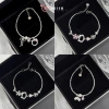 Lắc tay bạc nữ CHY SILVER kitty hạt vỡ trẻ trung dễ thương - giá ưu đãi 500k