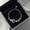 Lắc tay bạc nữ CHY SILVER kitty hạt vỡ trẻ trung dễ thương - giá ưu đãi 500k 10