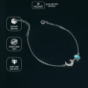 Lắc tay bạc nữ Helino Moonstone S925 - Mặt trăng lấp lánh, giảm giá 499.000đ