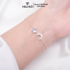 Lắc tay bạc nữ Helino Moonstone S925 - Mặt trăng lấp lánh, giảm giá 499.000đ 5