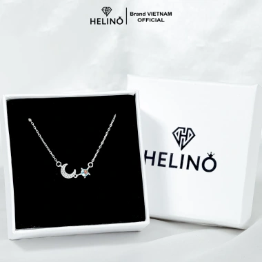 Lắc tay bạc nữ Helino Moonstone S925 - Mặt trăng lấp lánh, giảm giá 499.000đ