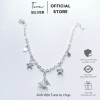 Lắc tay bạc nữ hình hồ điệp, vòng bướm TUNA SILVER đính đá chuẩn bạc - 499k