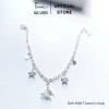 Lắc tay bạc nữ hình hồ điệp, vòng bướm TUNA SILVER đính đá chuẩn bạc - 499k 9