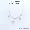 Lắc tay bạc nữ hình hồ điệp, vòng bướm TUNA SILVER đính đá chuẩn bạc - 499k 10