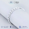 Lắc Tay Bạc Nữ Nguyên Chất Duy Hiển S990 Hình Trái Tim Bản To Dày Dặn - Giá 1.879.000 VND 2